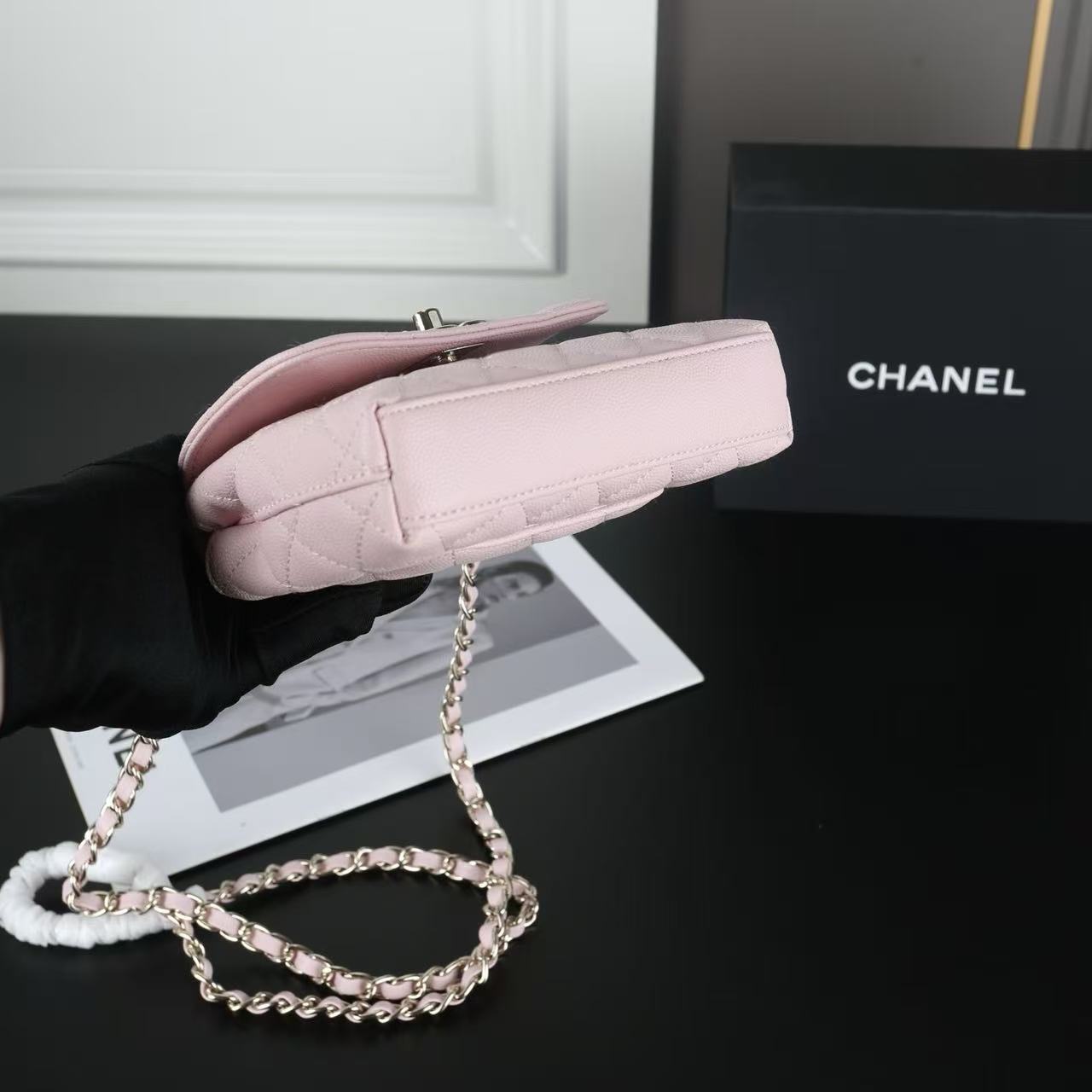 CHANE1 Coco Handleチェーンハンドバッグ【50％割引+送料無料】