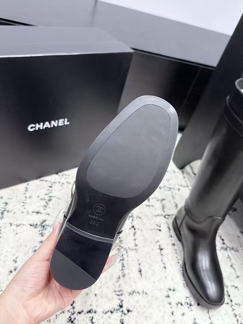 CHANE1 高品質ダブルCラムスキンハイブーツ【50％割引+送料無料】