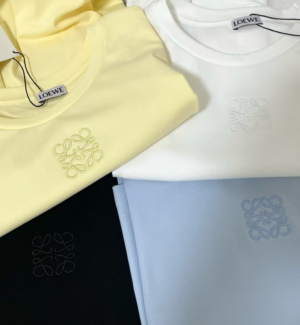 LOEWE ロゴ刺繍Tシャツ【50％割引+送料無料】