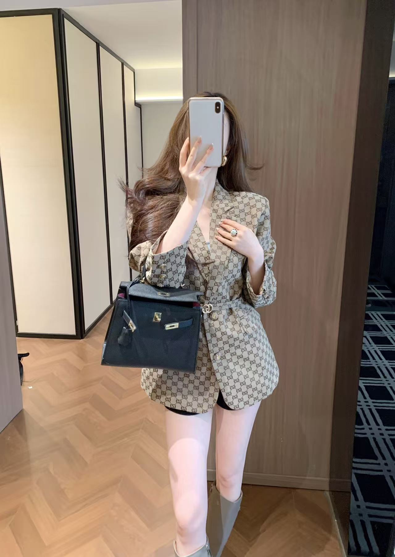 GUCCI ジャカードブレザー【50％割引+送料無料】