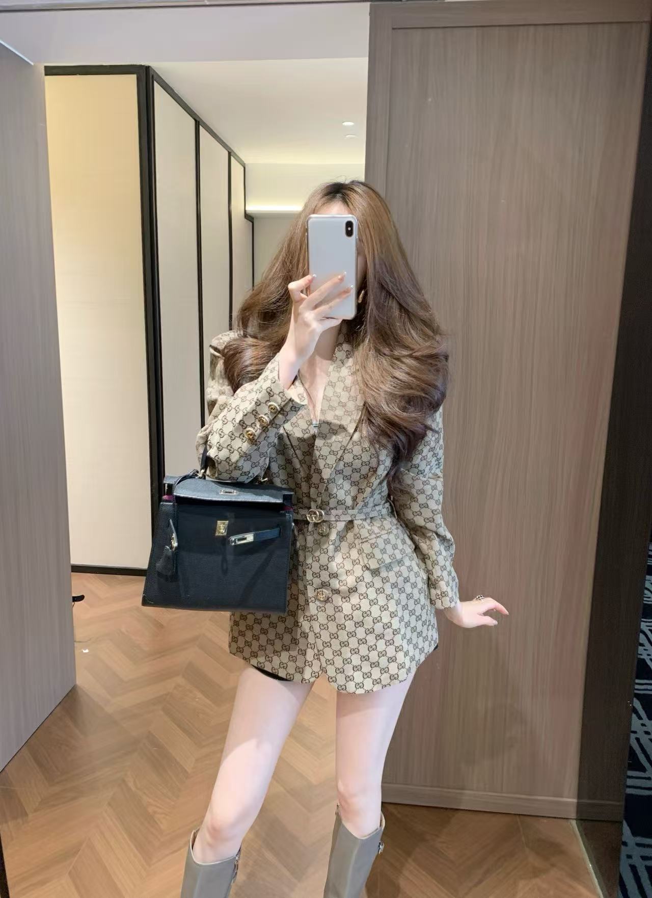 GUCCI ジャカードブレザー【50％割引+送料無料】