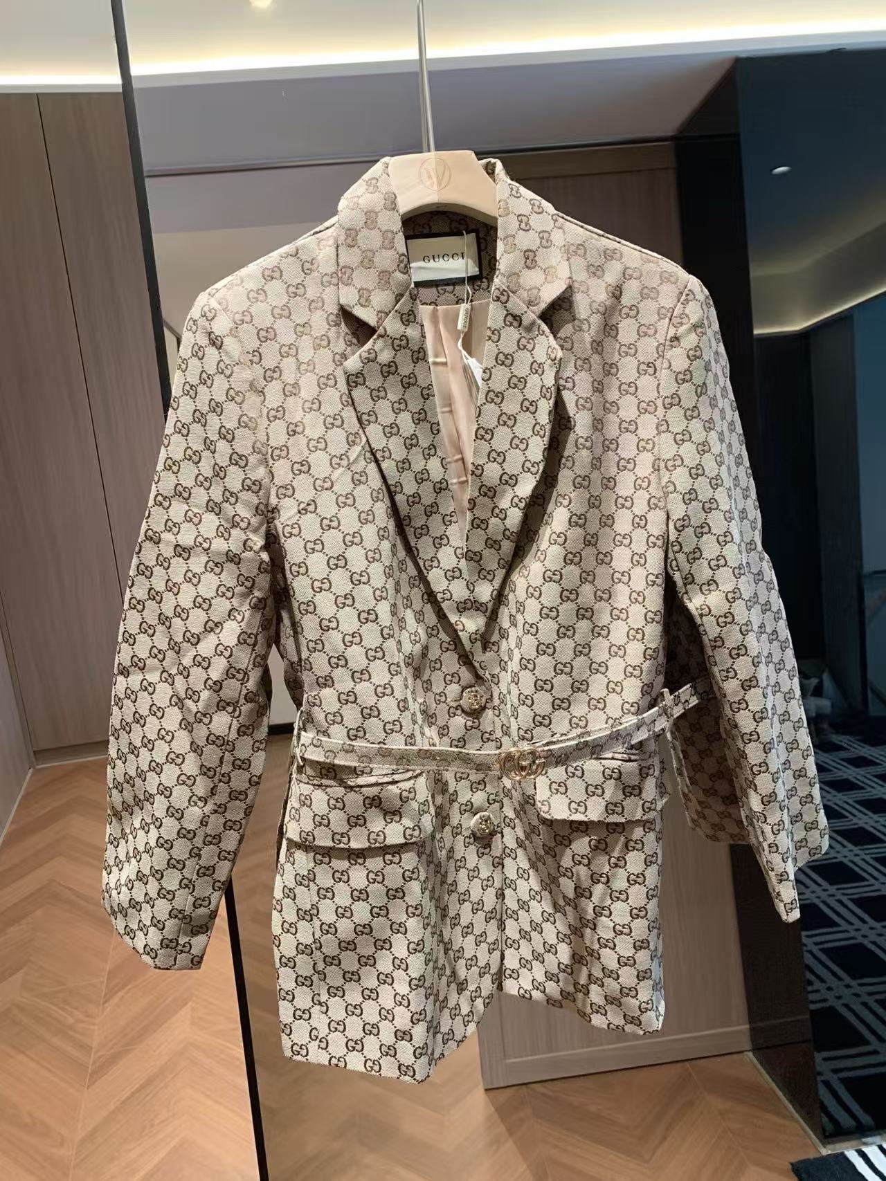 GUCCI ジャカードブレザー【50％割引+送料無料】