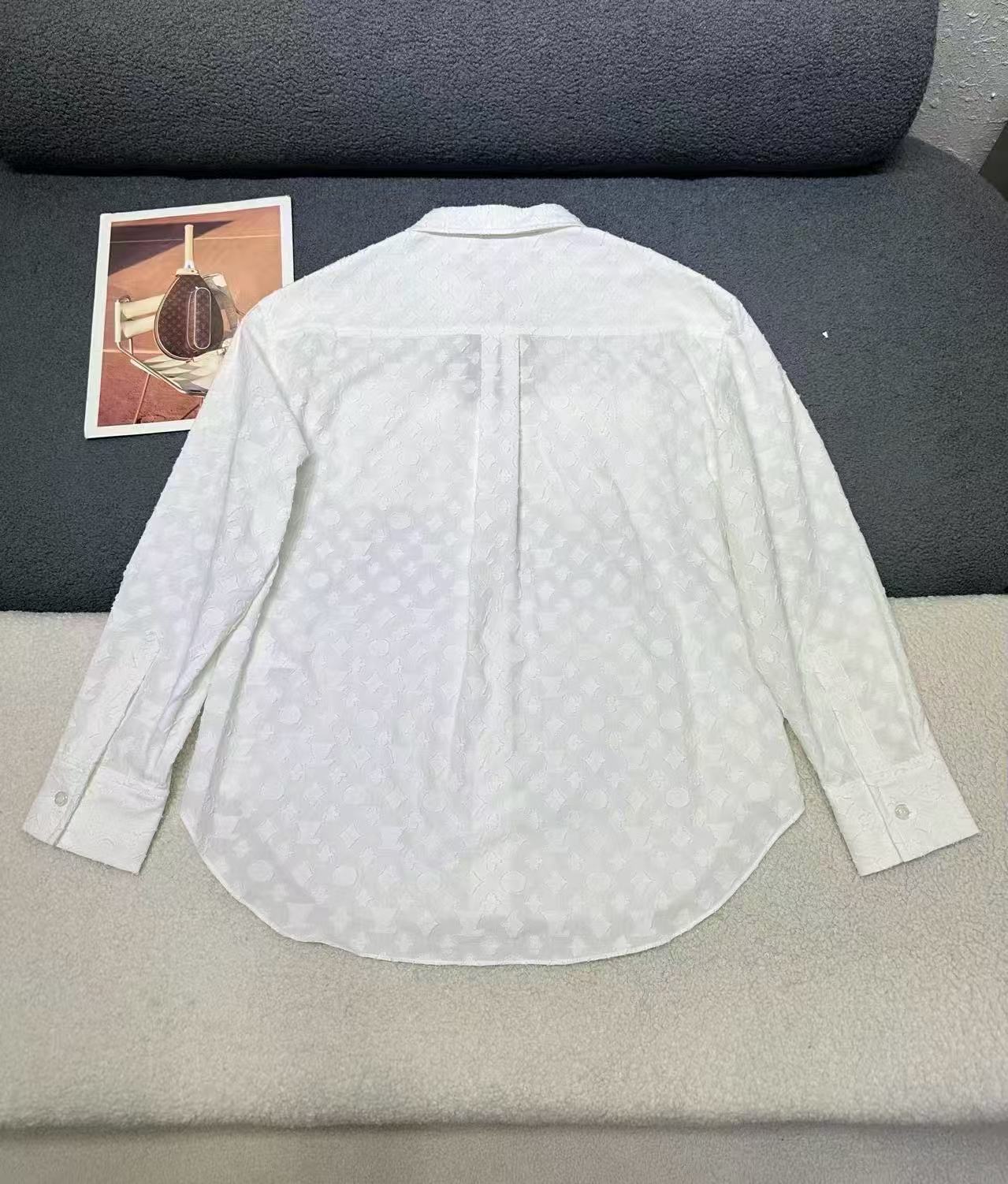 LV高品質なジャカードシャツ【50％割引+送料無料】