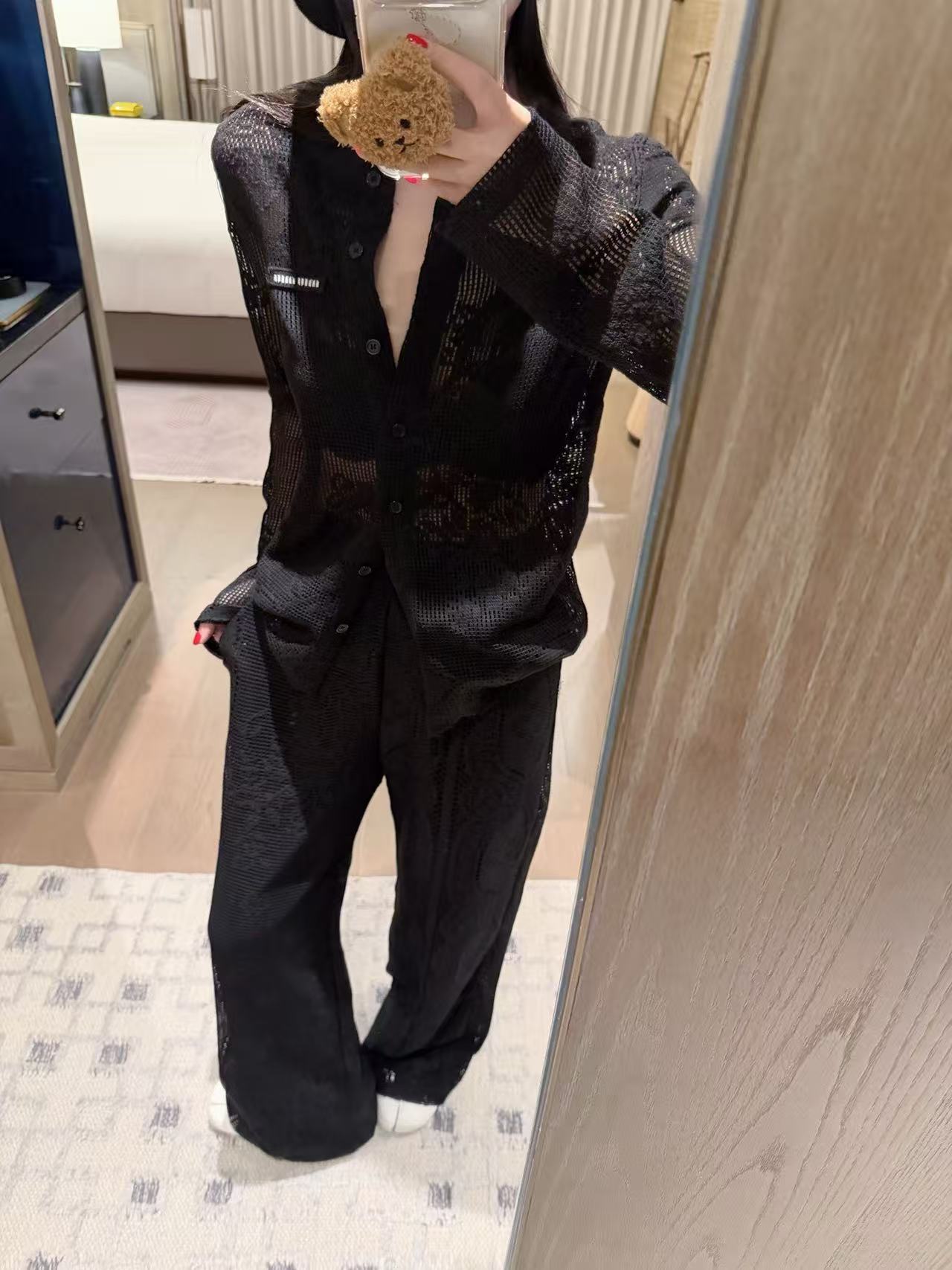 M1UM1U レースTシャツ＆パンツ セットアップ【50％割引+送料無料】