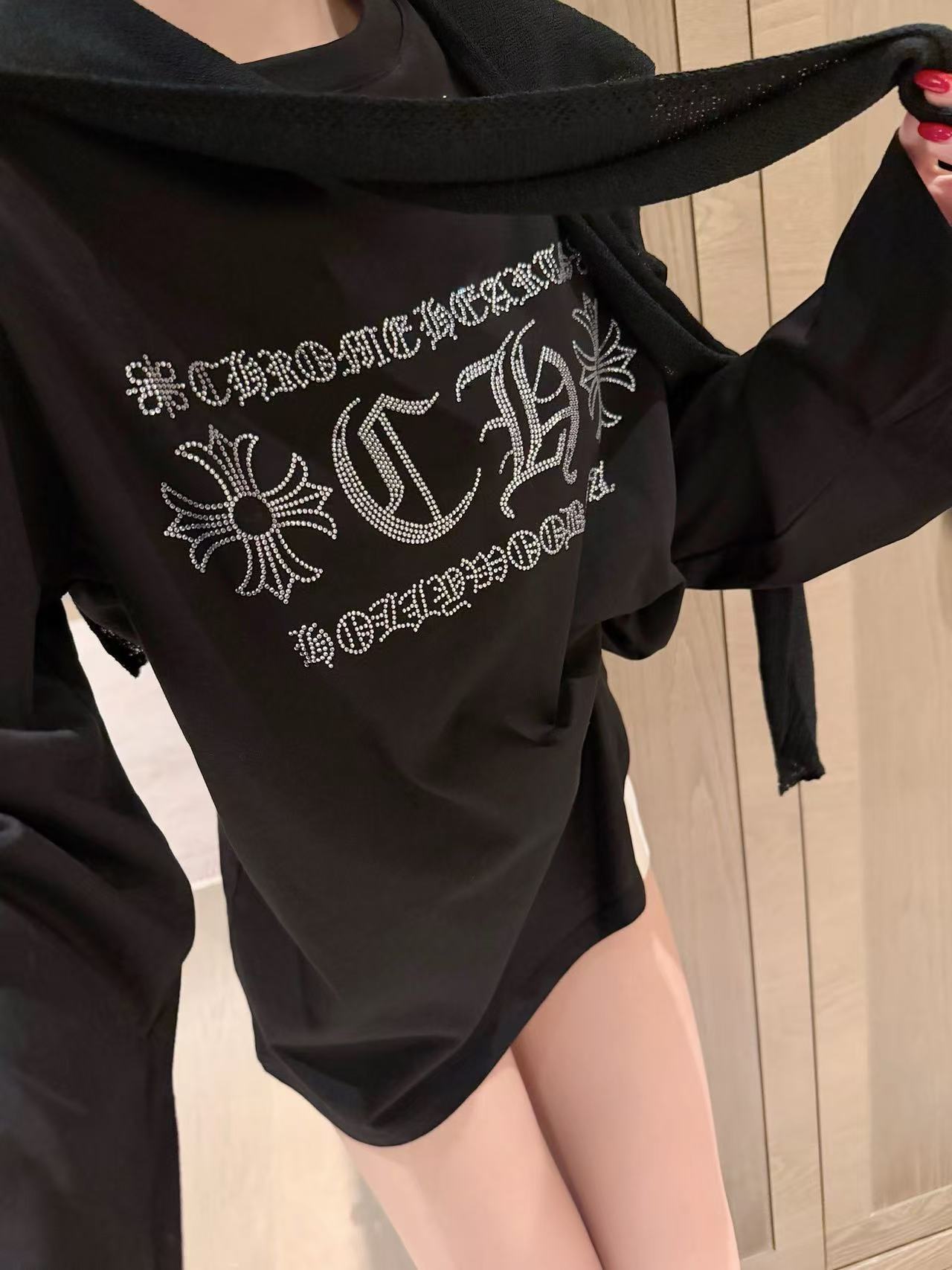 Chr0me Heartsのスカーフ＋長袖Tシャツ【50％割引+送料無料】