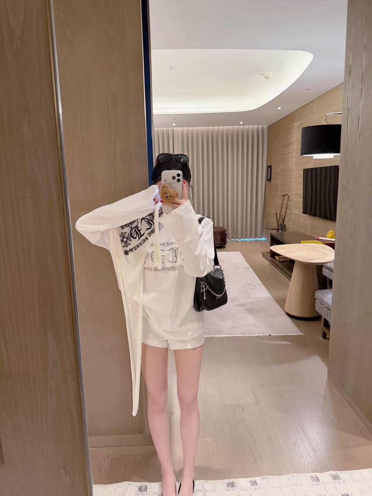 Chr0me Heartsのスカーフ＋長袖Tシャツ【50％割引+送料無料】