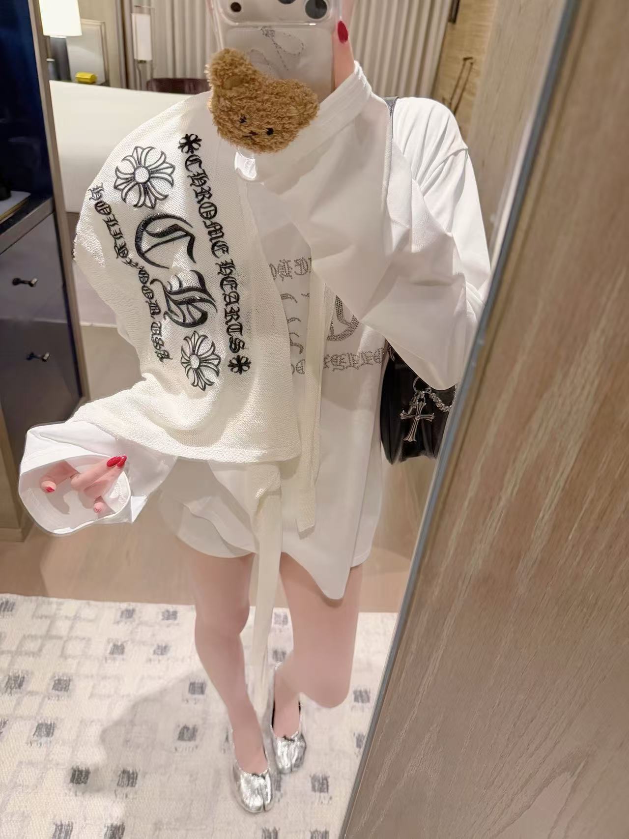 Chr0me Heartsのスカーフ＋長袖Tシャツ【50％割引+送料無料】