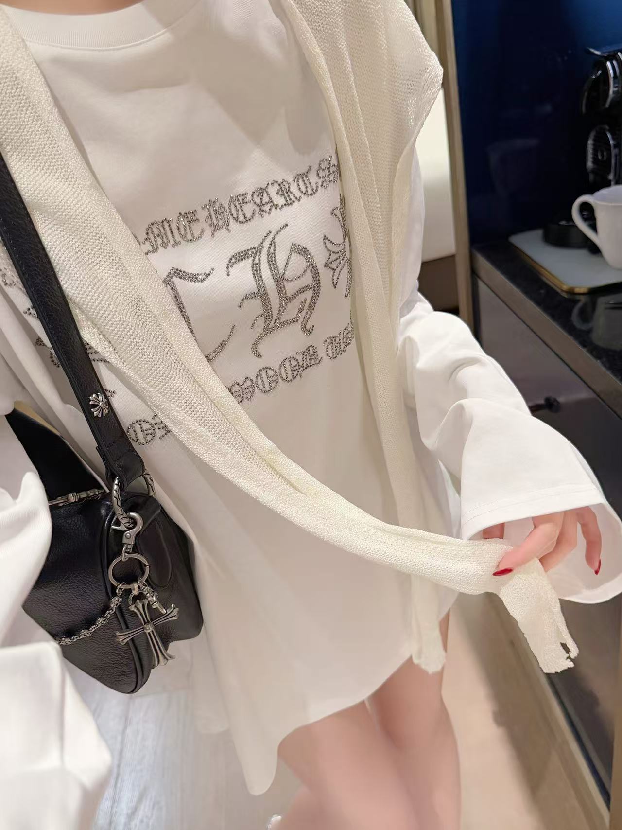 Chr0me Heartsのスカーフ＋長袖Tシャツ【50％割引+送料無料】