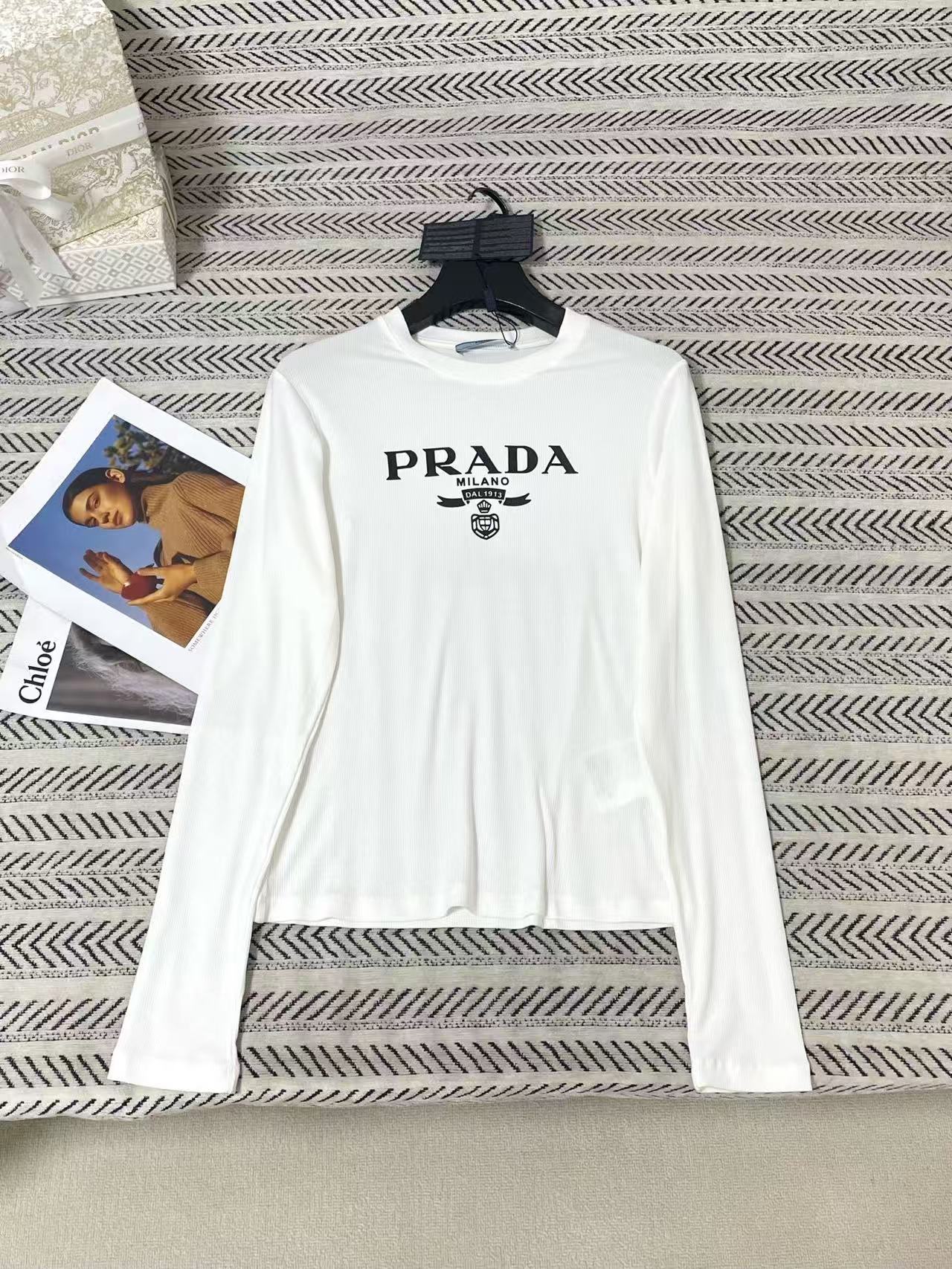 PR4DA シンプルレター長袖Tシャツ【50％割引+送料無料】