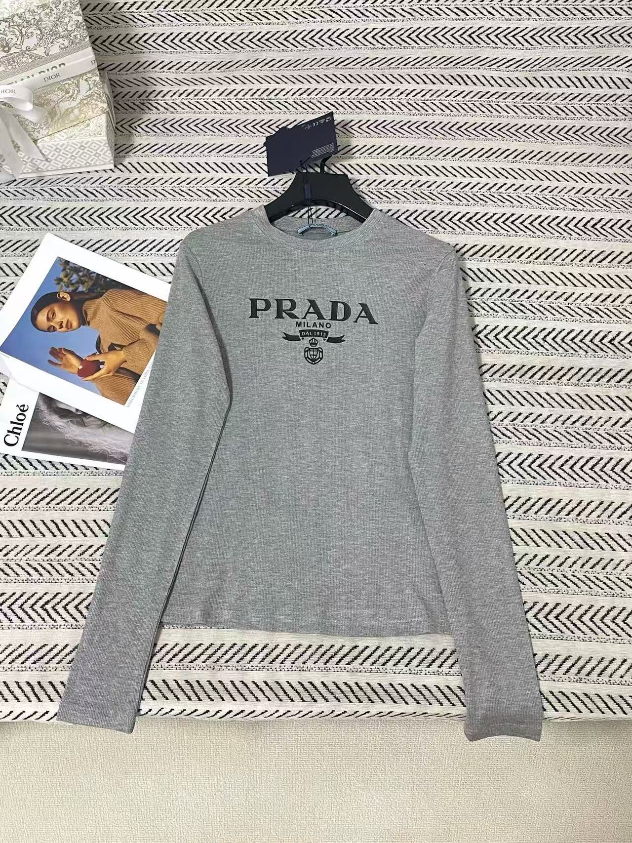 PR4DA シンプルレター長袖Tシャツ【50％割引+送料無料】
