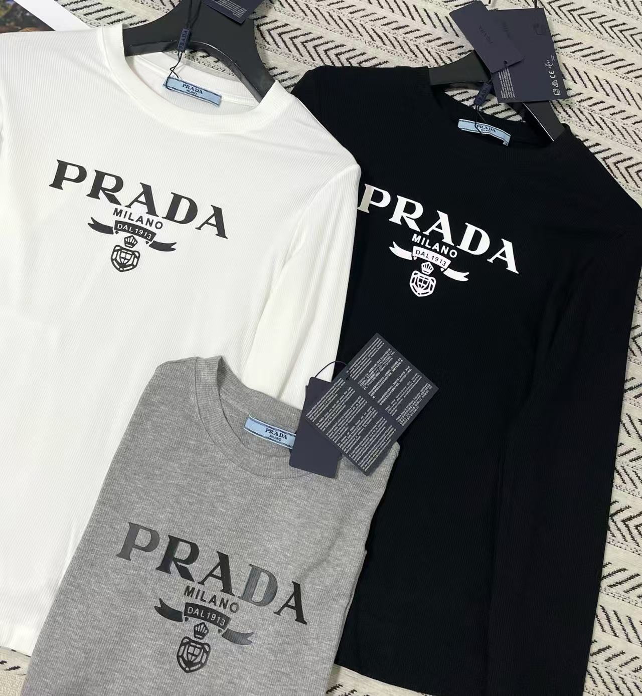 PR4DA シンプルレター長袖Tシャツ【50％割引+送料無料】