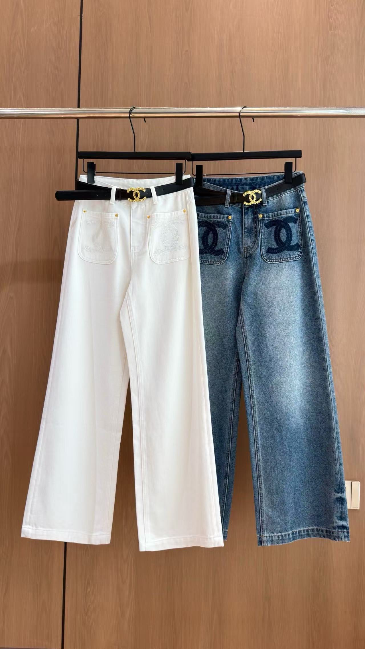 CHANE1 ダブルCジーンズ【50％割引+送料無料】