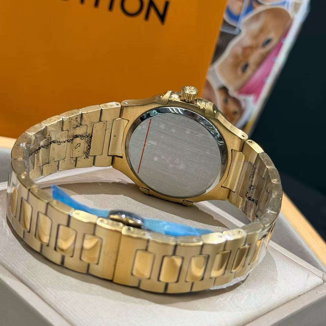 PATEK PH1LIPPEダイヤモンド入りレディースステンレススチールウォッチ【50％割引+送料無料】
