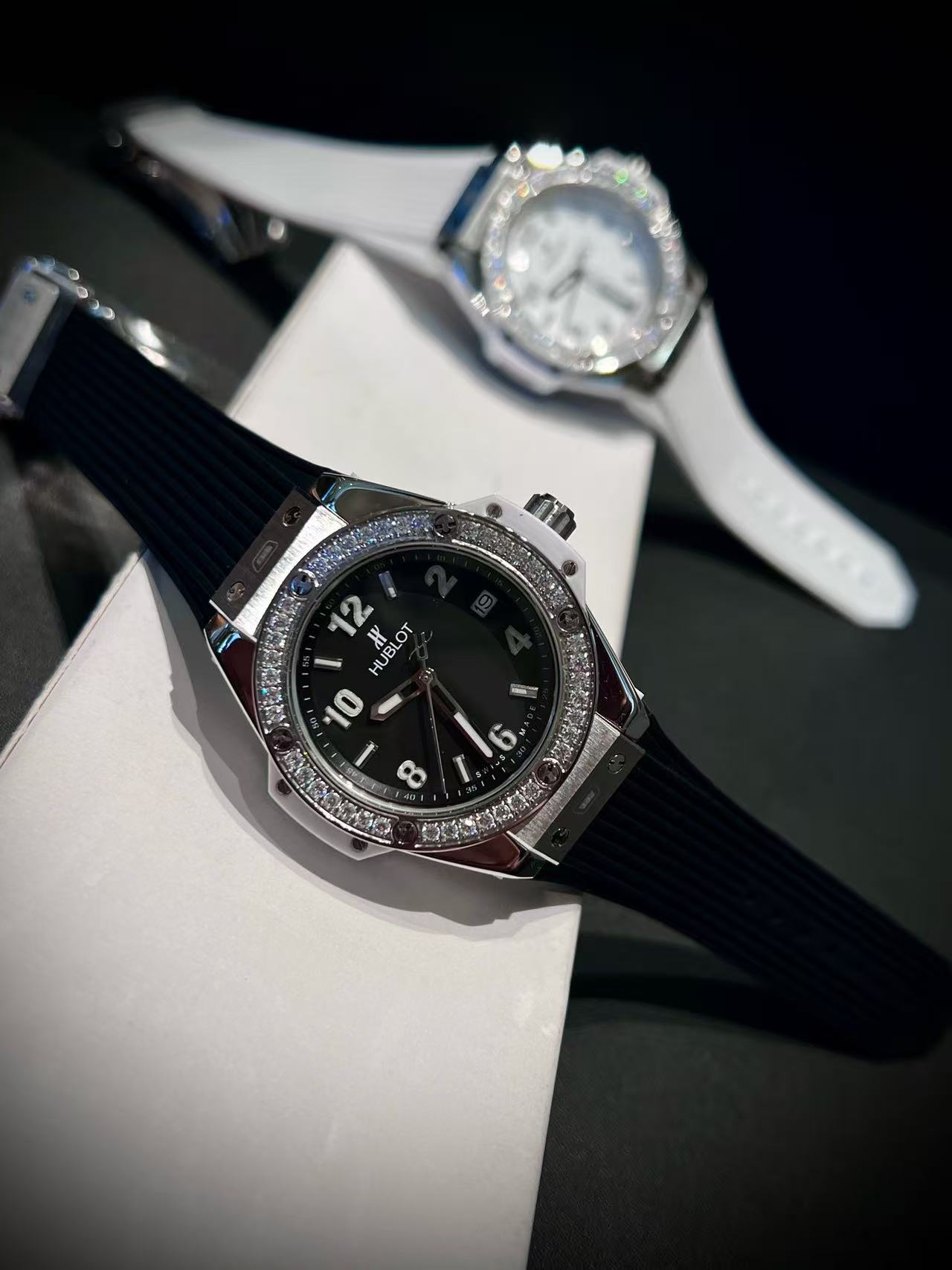Hublot女性用ダイヤモンド時計【50％割引+送料無料】