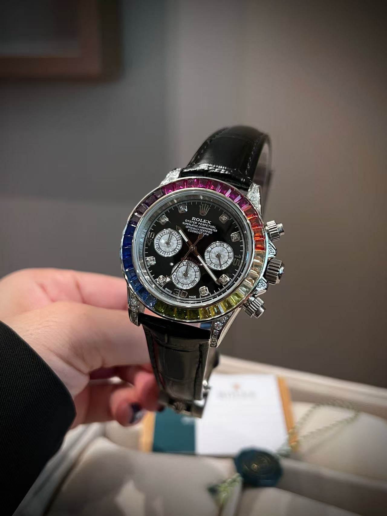 ROLEXレインボー デイトナ ウォッチ【50％割引+送料無料】