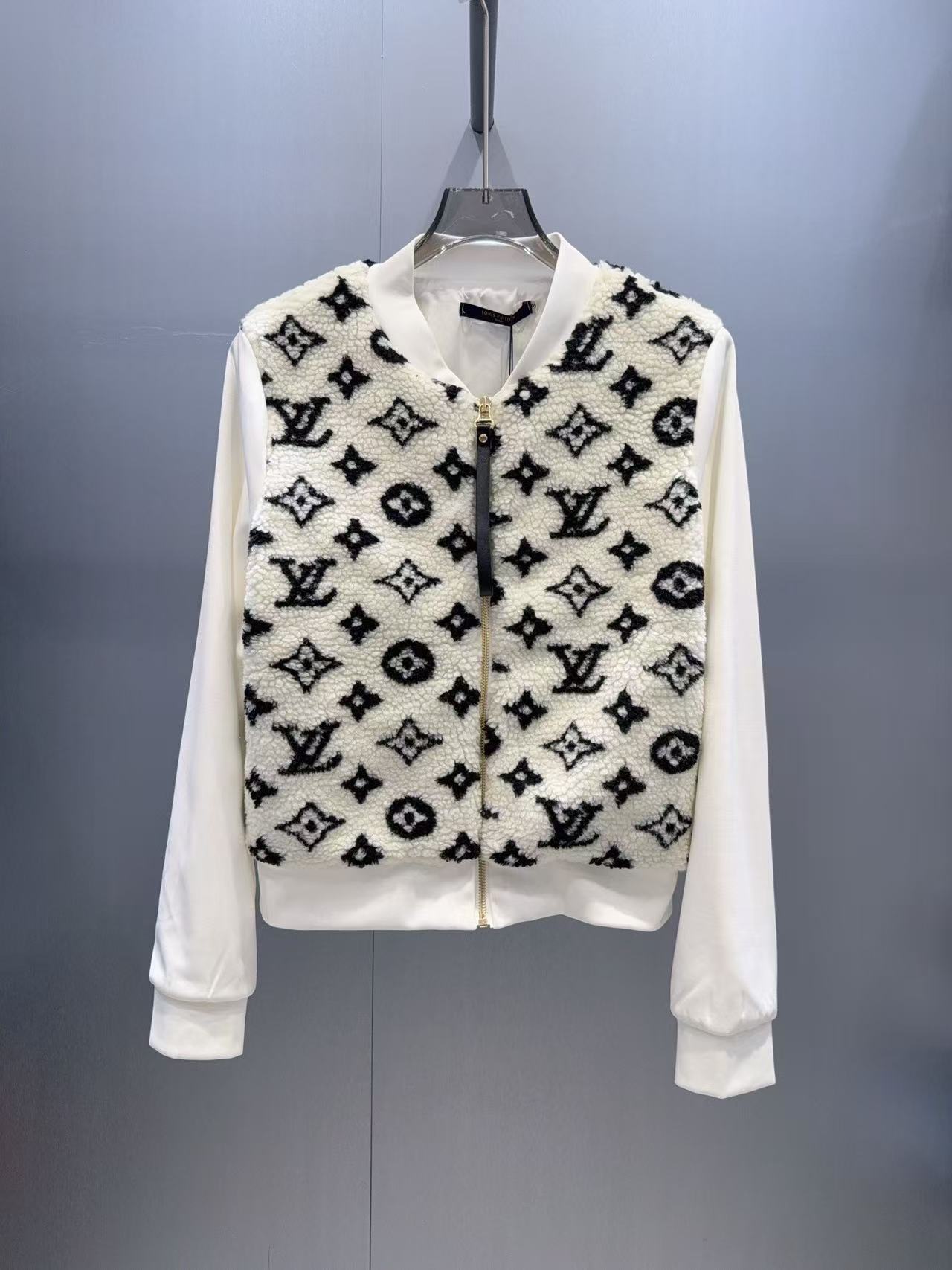 LV シアリング クローバー ジップアップジャケット【50％割引+送料無料】