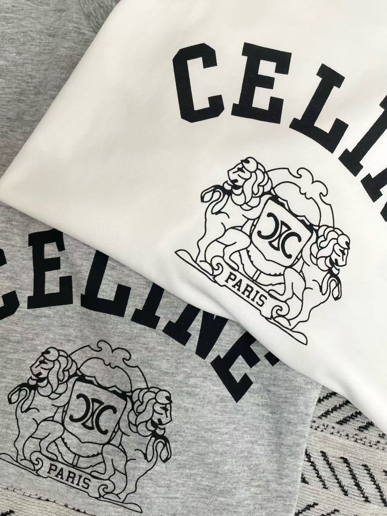 CEL1NE プリントレター長袖Tシャツ【50％割引+送料無料】
