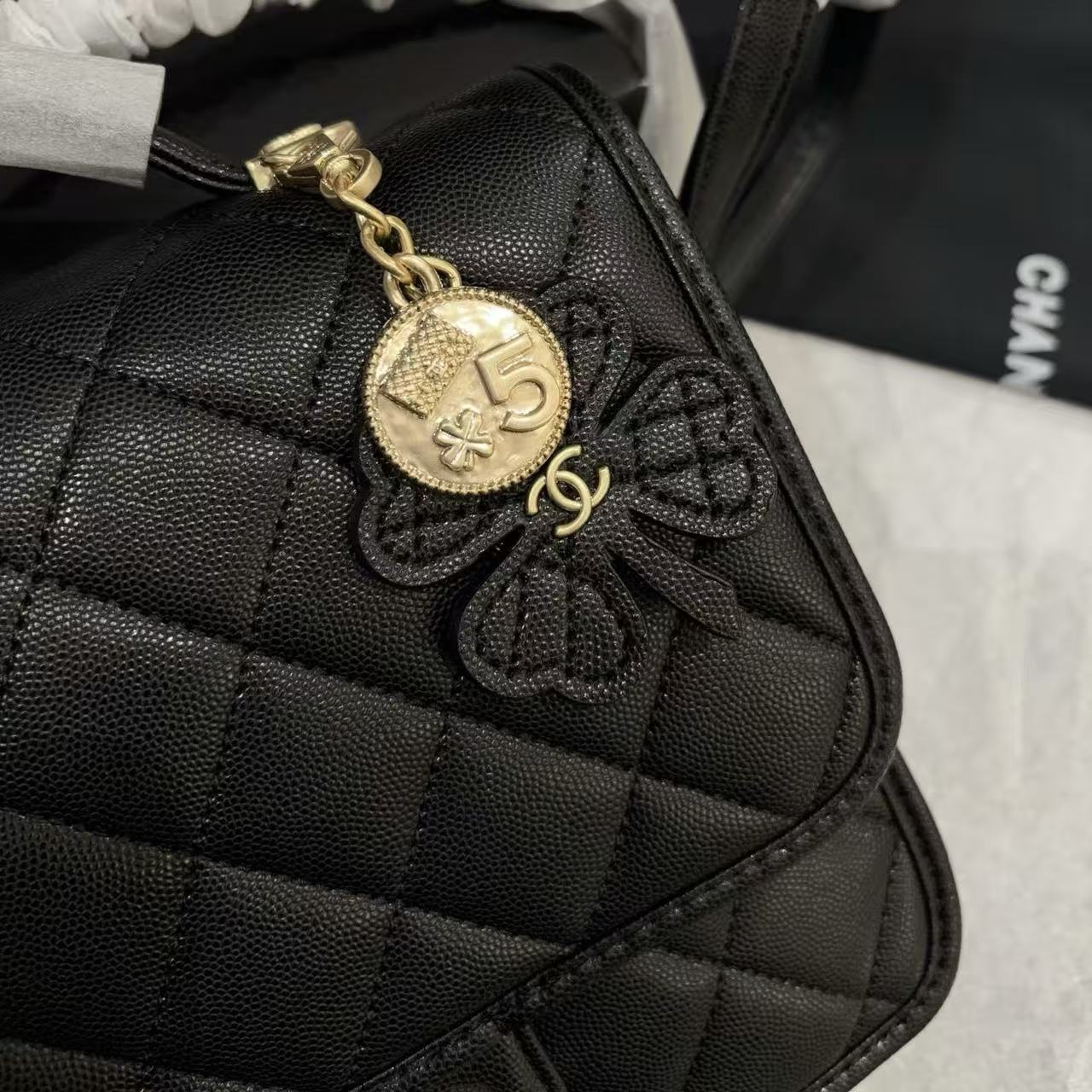 CHANE1 レザークローバーバックパック【50％割引+送料無料】