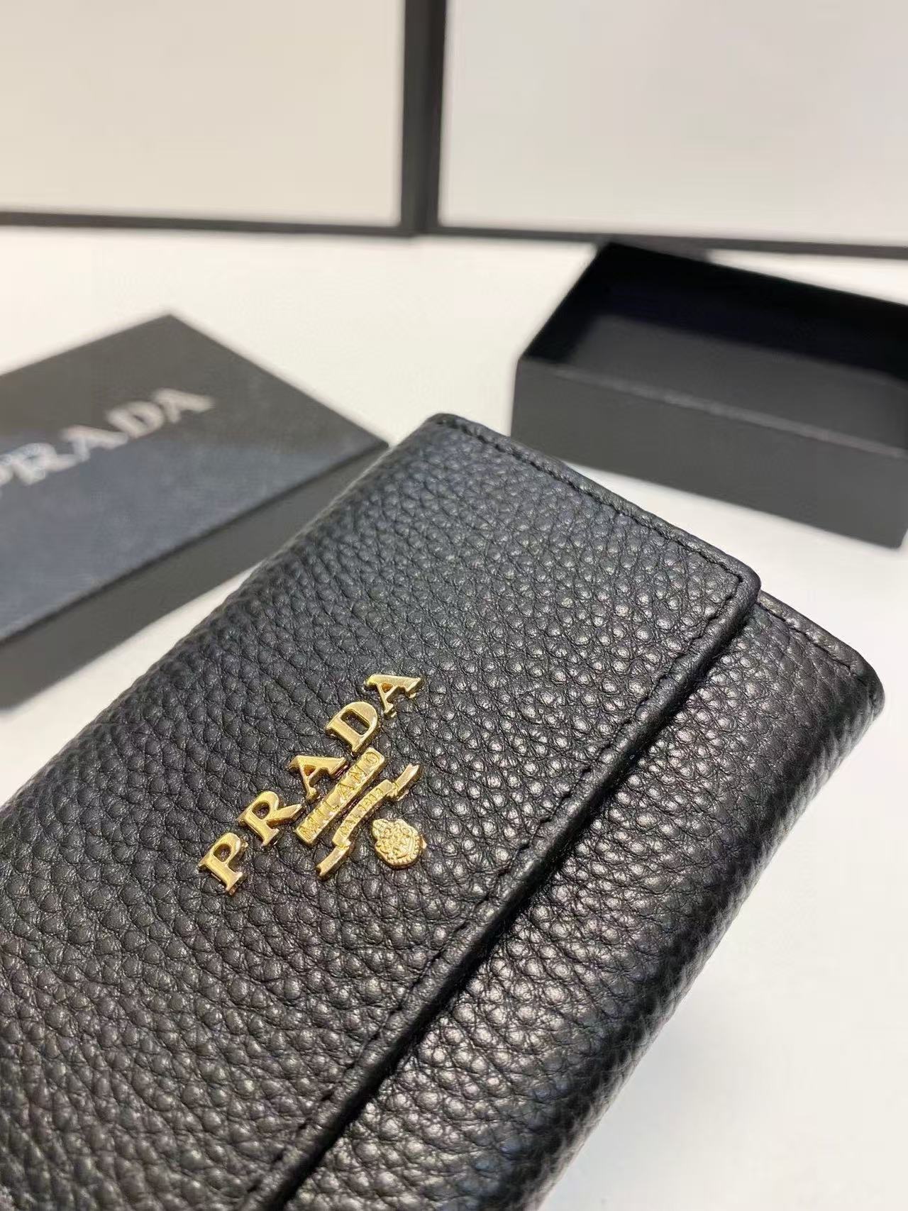PR4DA レザー 折りたたみ式カードホルダー【50％割引+送料無料】