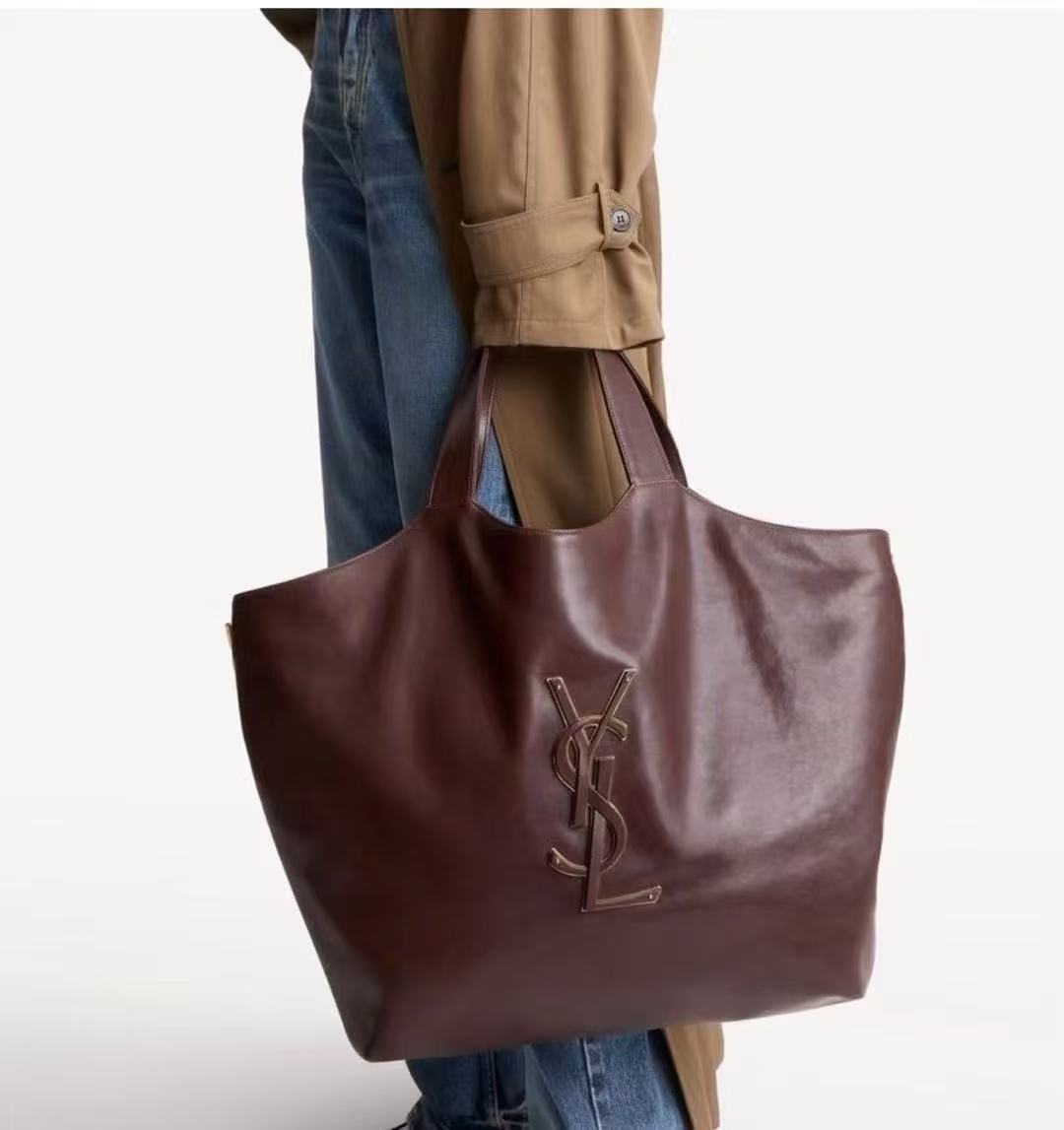 YSLレザー トートバッグ【50％割引+送料無料】