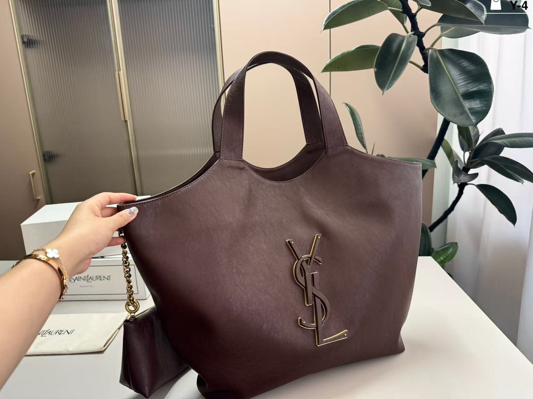 YSLレザー トートバッグ【50％割引+送料無料】