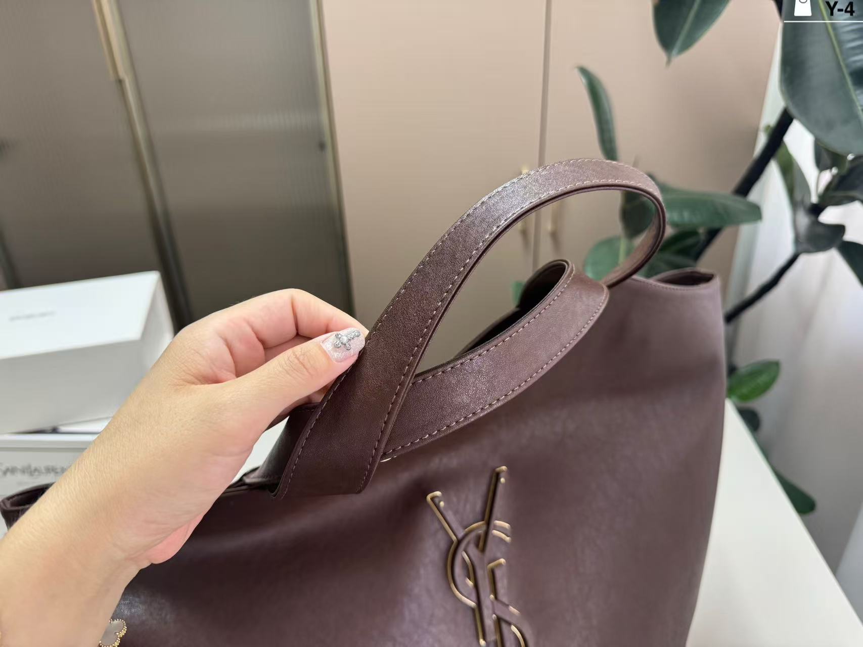 YSLレザー トートバッグ【50％割引+送料無料】