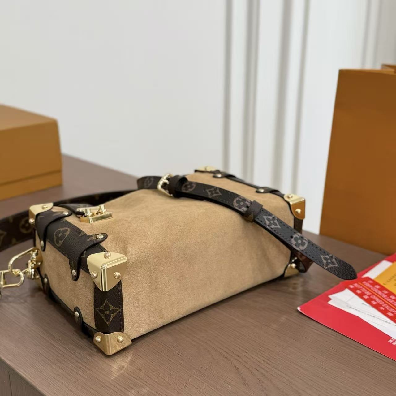 LV trunkショルダーバッグ【50％割引+送料無料】