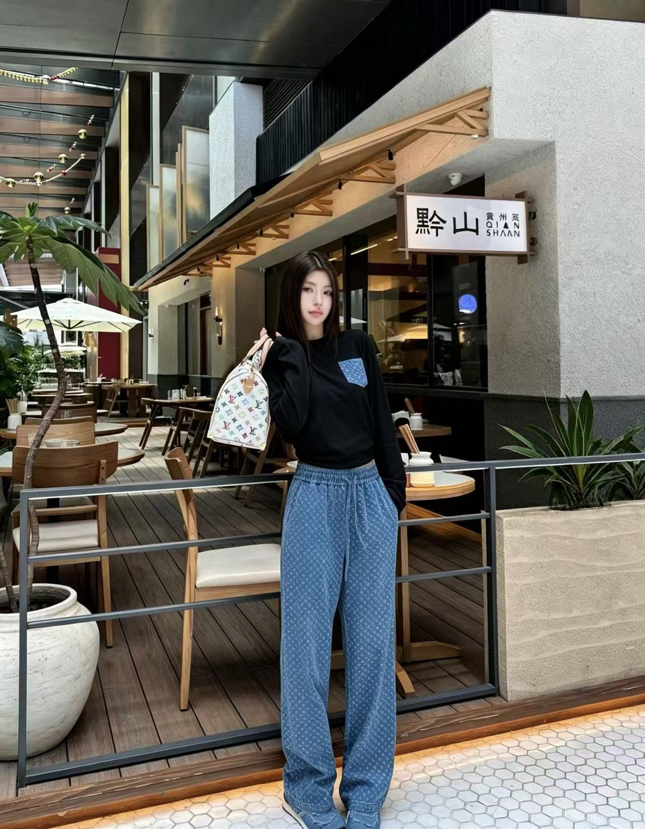 LV ポケットTシャツ＆トラウザーズ セットアップ【50％割引+送料無料】
