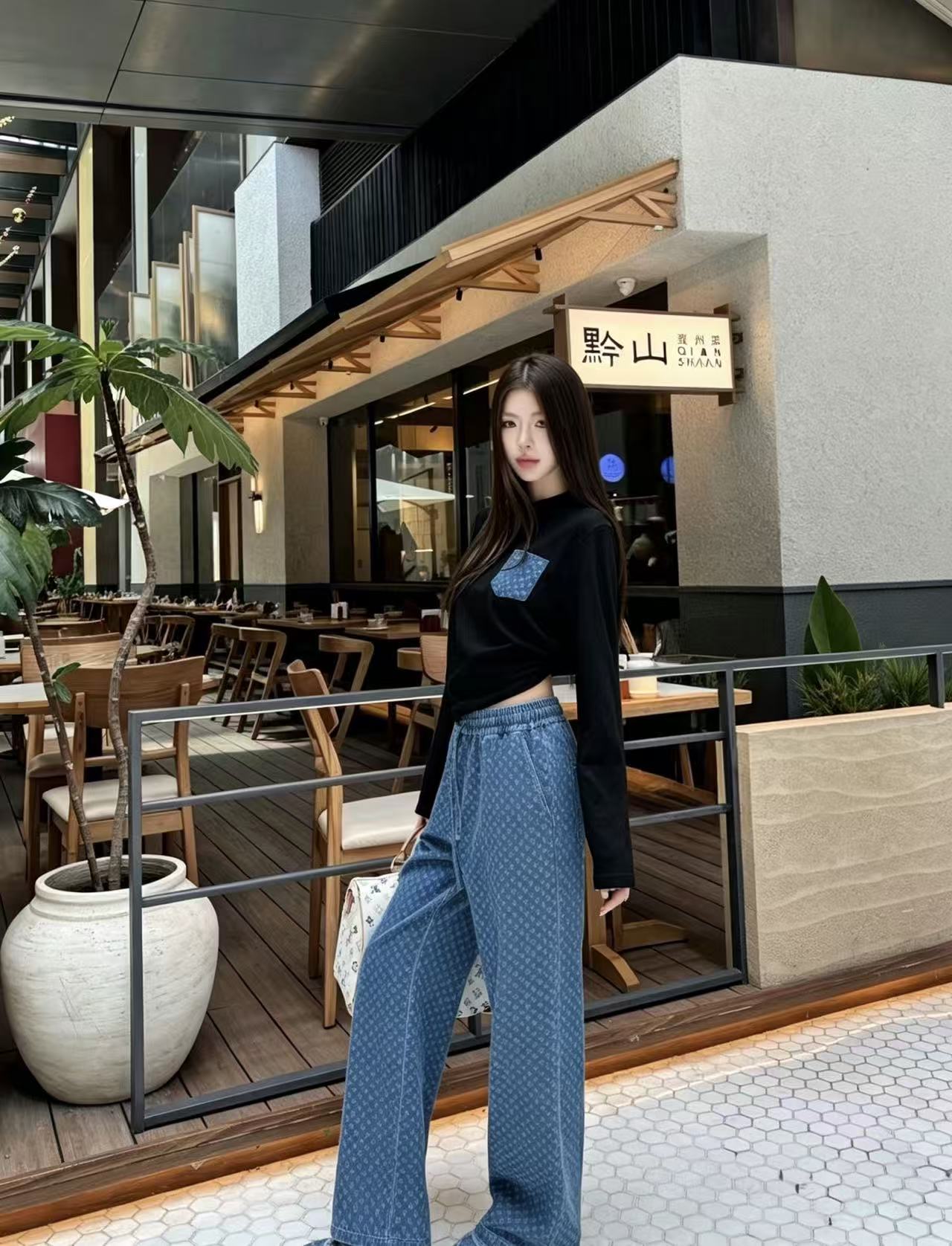 LV ポケットTシャツ＆トラウザーズ セットアップ【50％割引+送料無料】