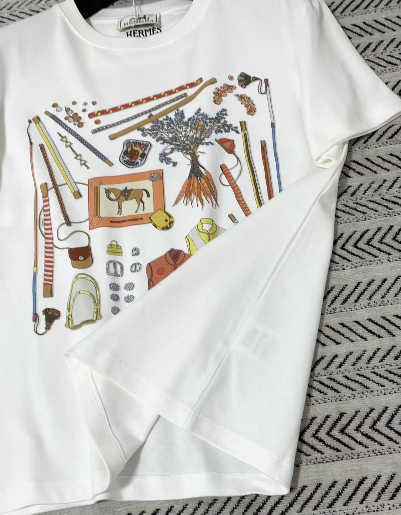 HERME5 プリントTシャツ【50％割引+送料無料】