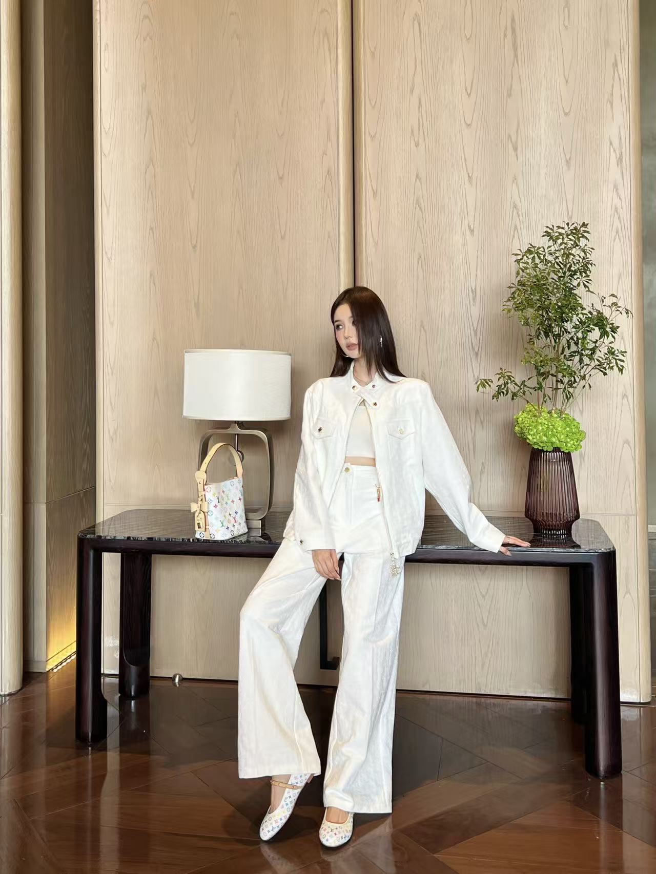 GUCCI ジャカード ジップアップジャケット＆パンツ セットアップ【50％割引+送料無料】
