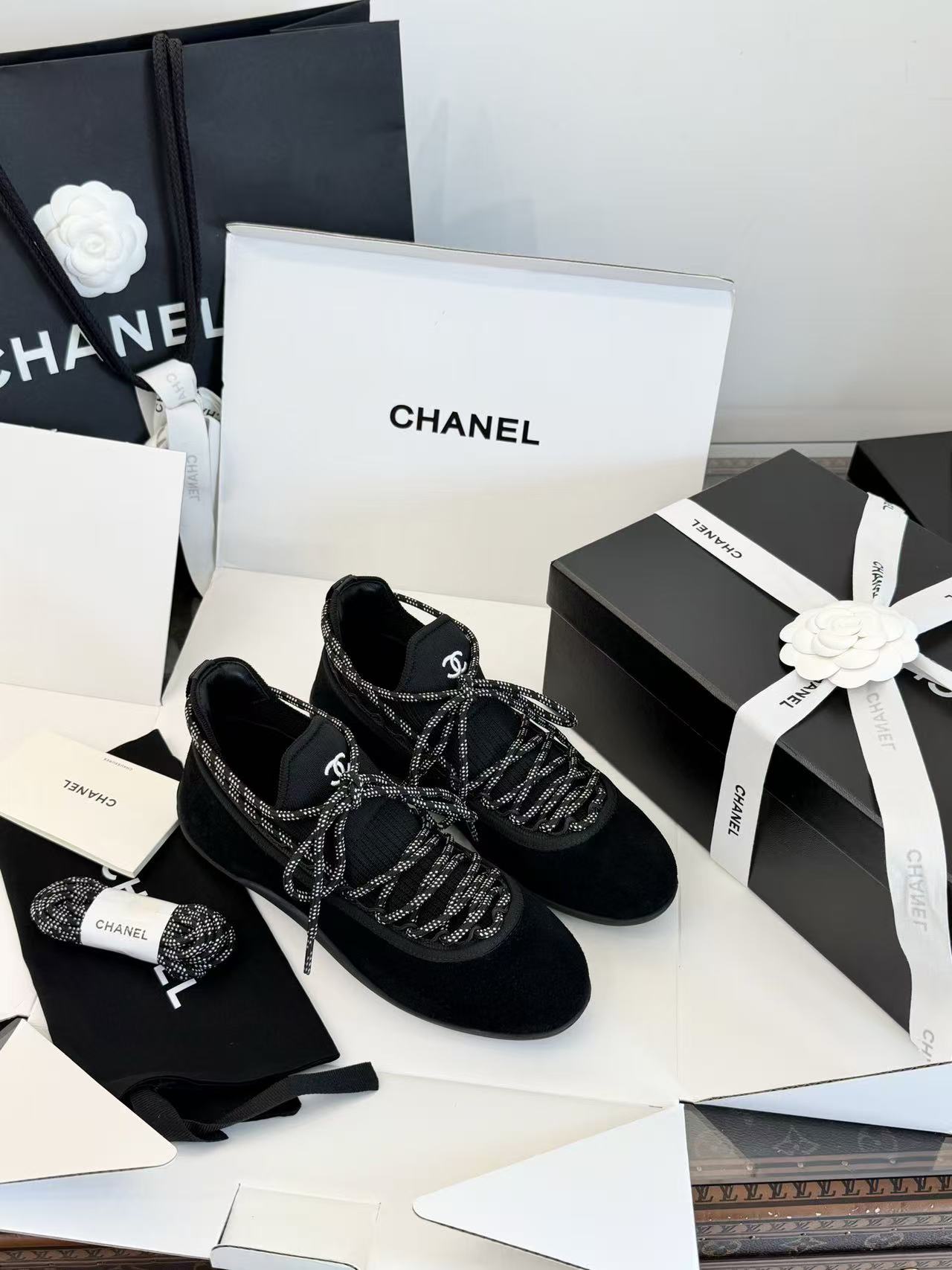 CHANE1 高品質パッチワーク鹿革カジュアルソックスシューズ【50％割引+送料無料】