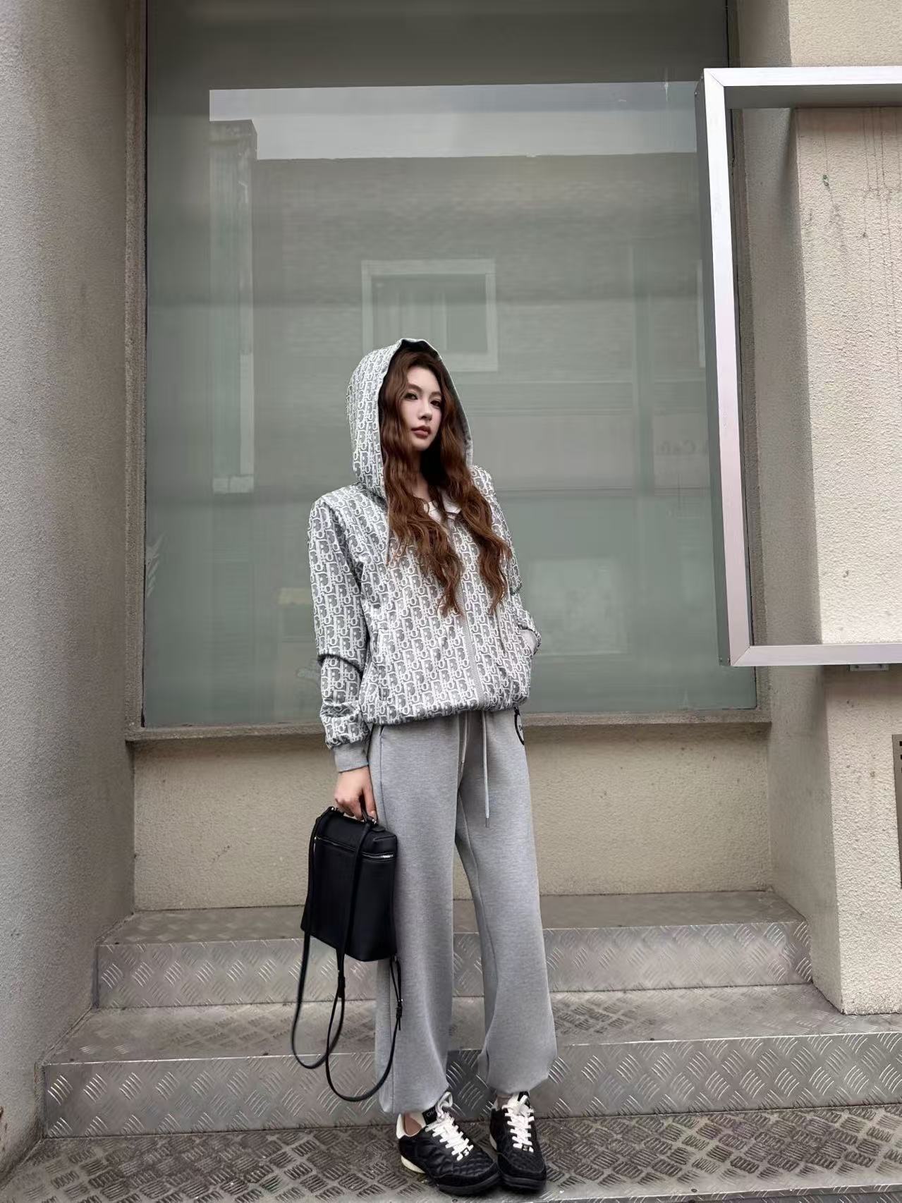 DIOR リバーシブル ジップアップジャケット＆パンツ セットアップ【50％割引+送料無料】