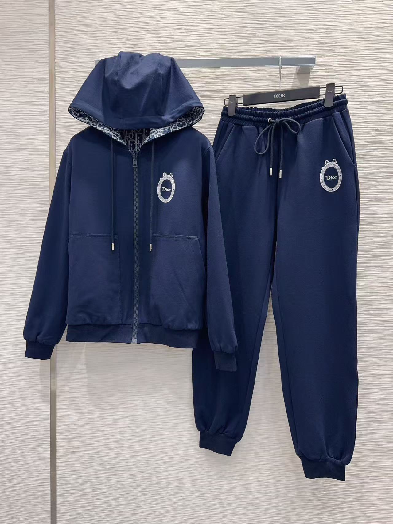 DIOR リバーシブル ジップアップジャケット＆パンツ セットアップ【50％割引+送料無料】