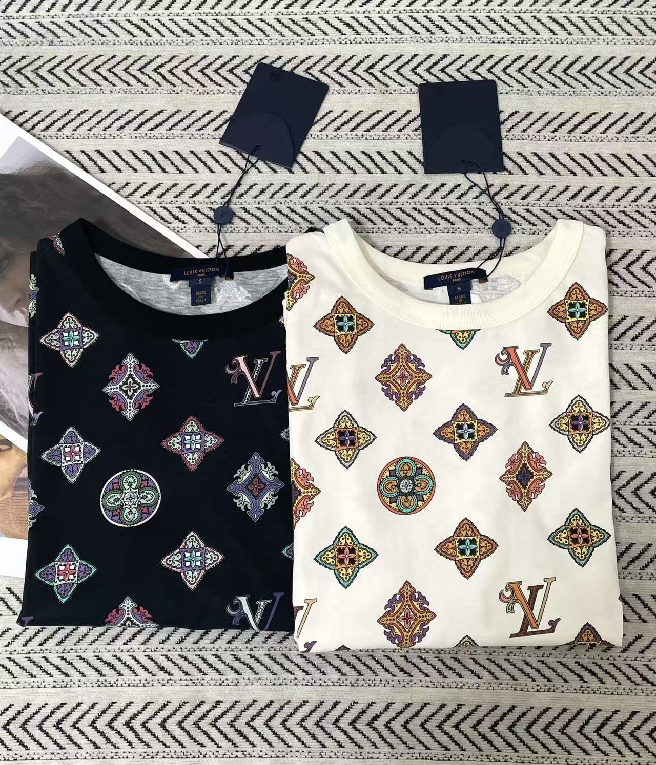 LVプリントTシャツ【50％割引+送料無料】