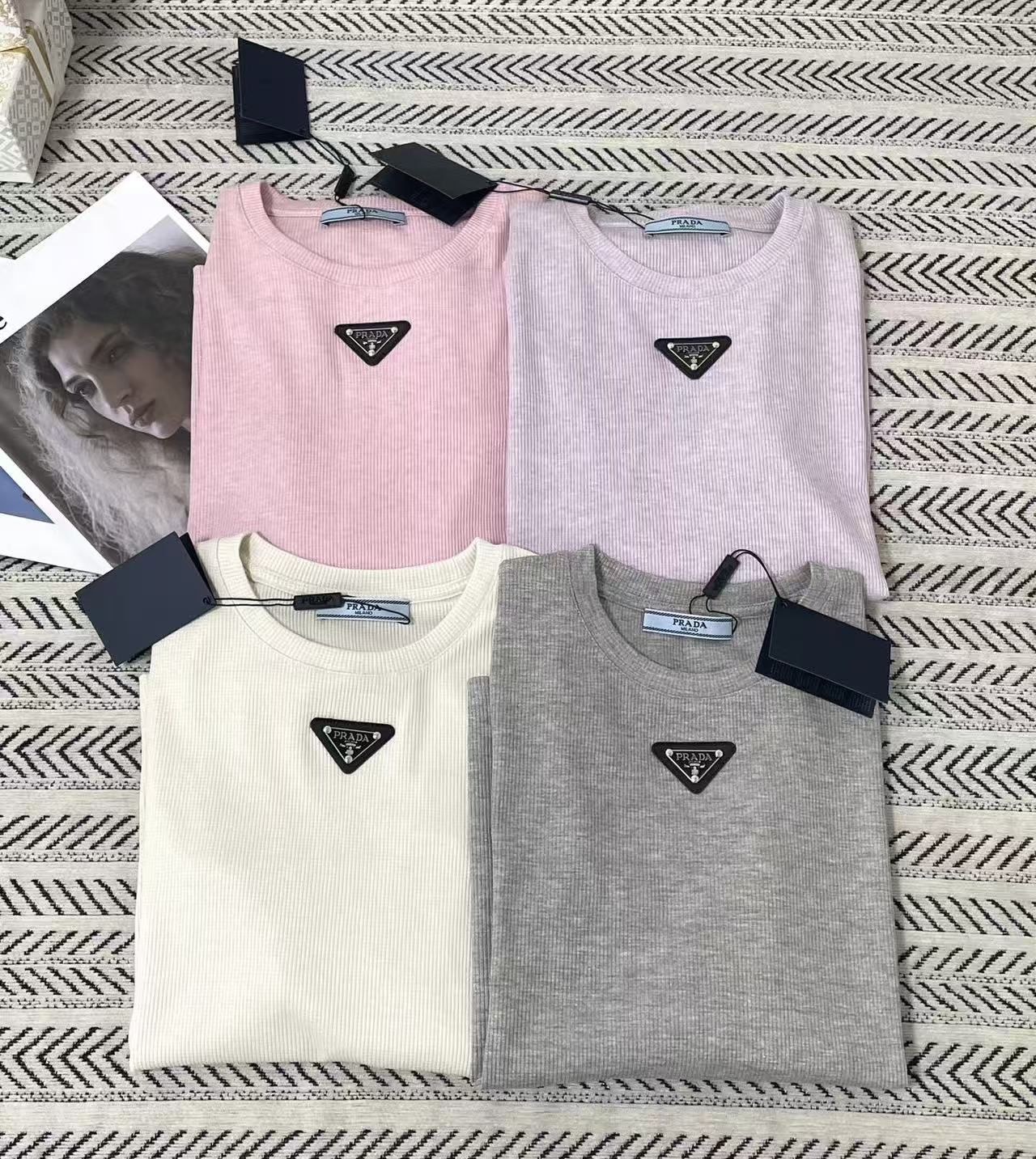 PR4DA トライアングルロゴ 長袖Tシャツ【50％割引+送料無料】
