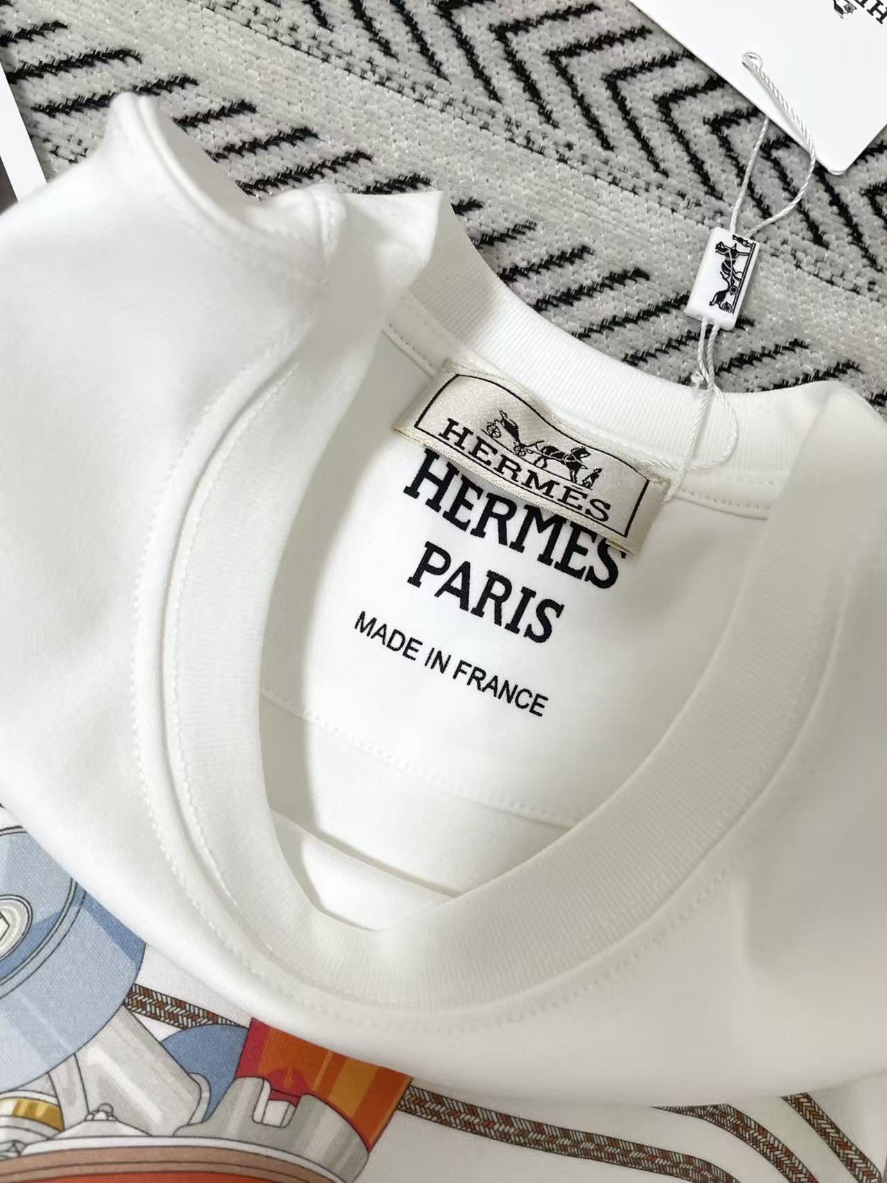 HERME5 プリント半袖Tシャツ【50％割引+送料無料】