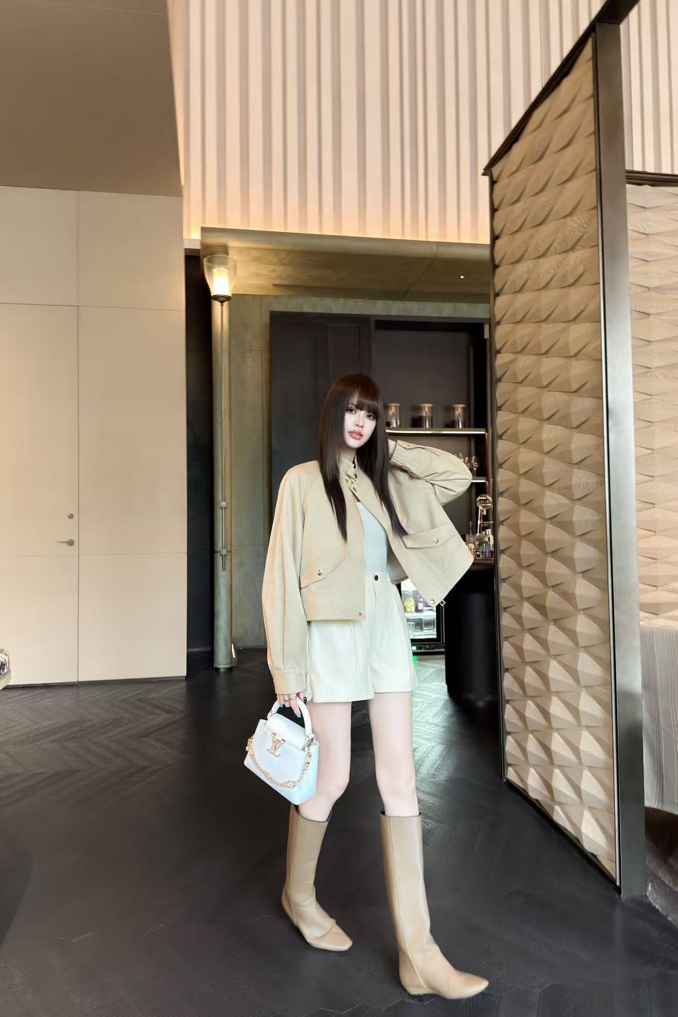 LV ハイクオリティ・シンプル・ジップアップジャケット【50％割引+送料無料】