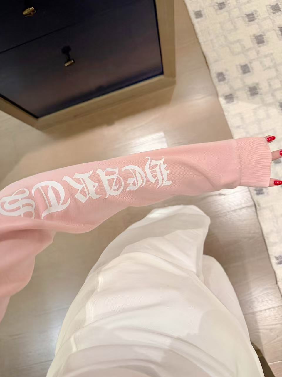 Chr0me Heartsサンスクリット語の長袖Tシャツ【50％割引+送料無料】