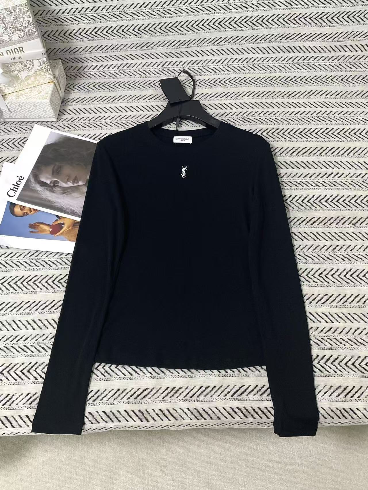 YSL シンプルロゴTシャツ【50％割引+送料無料】