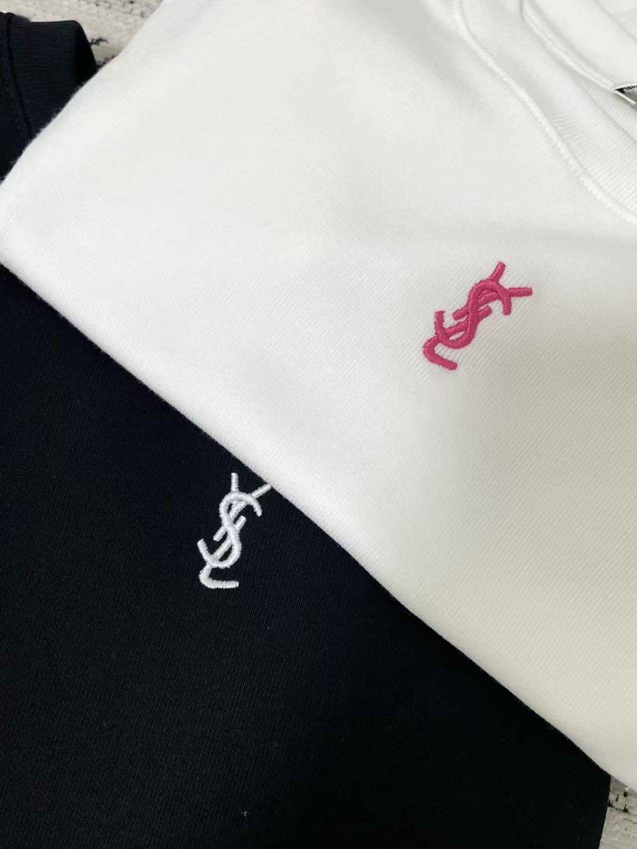 YSL シンプルロゴTシャツ【50％割引+送料無料】