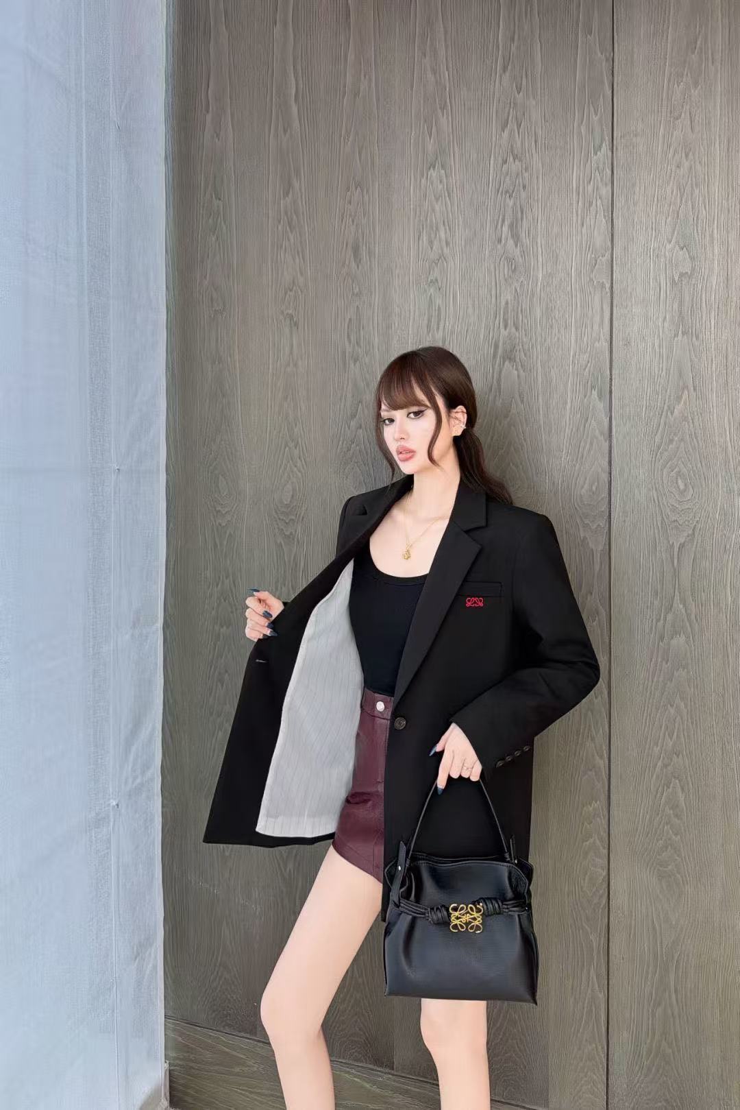 L0WEW シンプルスーツジャケット【50％割引+送料無料】
