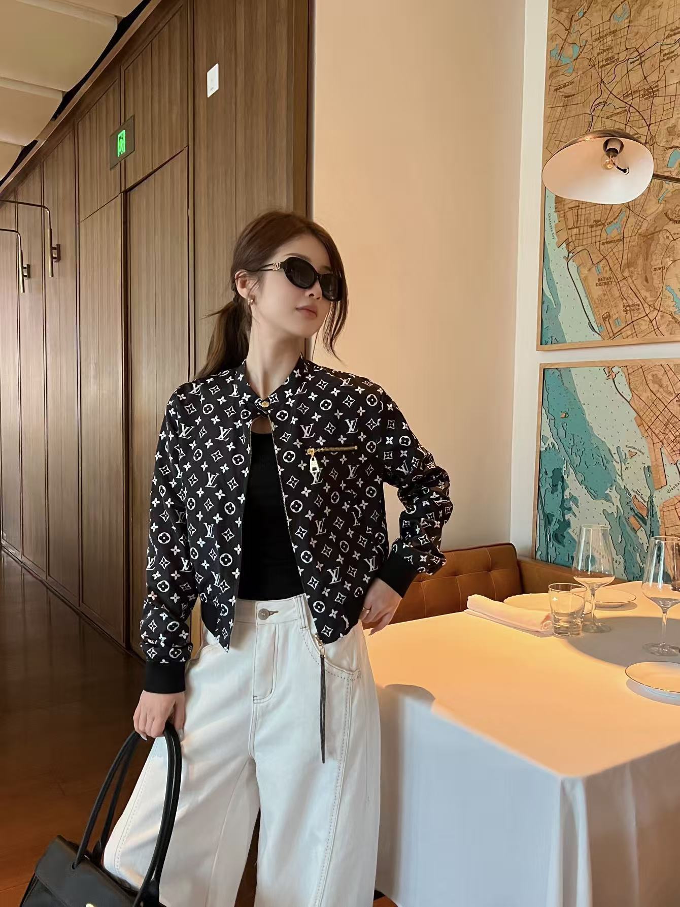 LV リバーシブル・プリントジャケット【50％割引+送料無料】