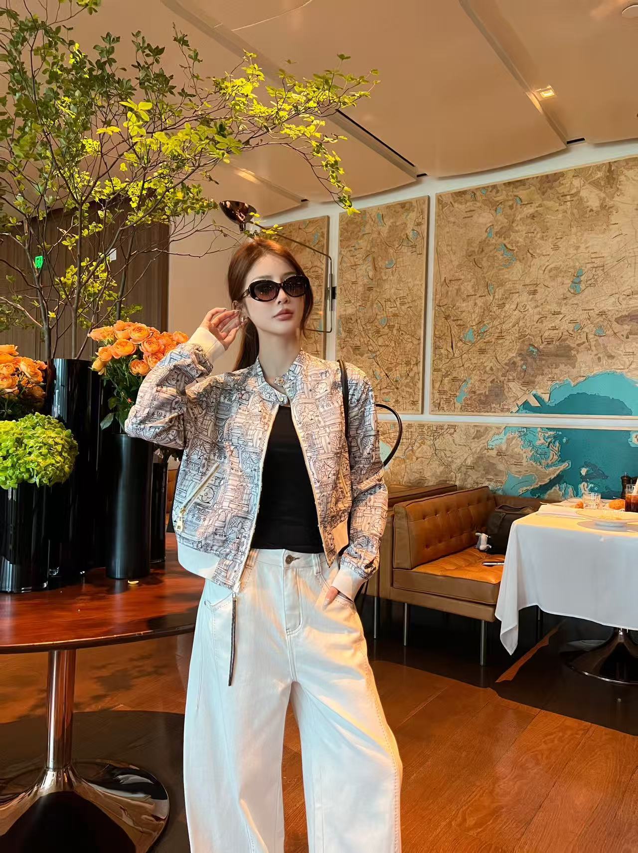 LV リバーシブル・プリントジャケット【50％割引+送料無料】