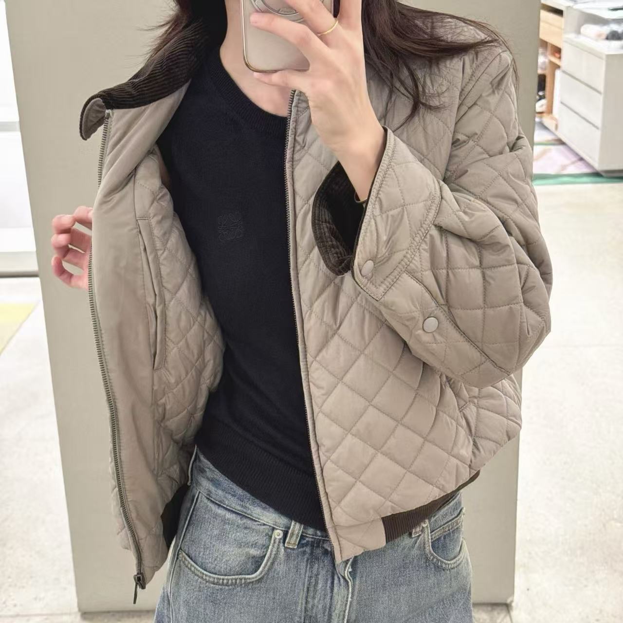 L0WEW ポケットチェックジャケット【50％割引+送料無料】