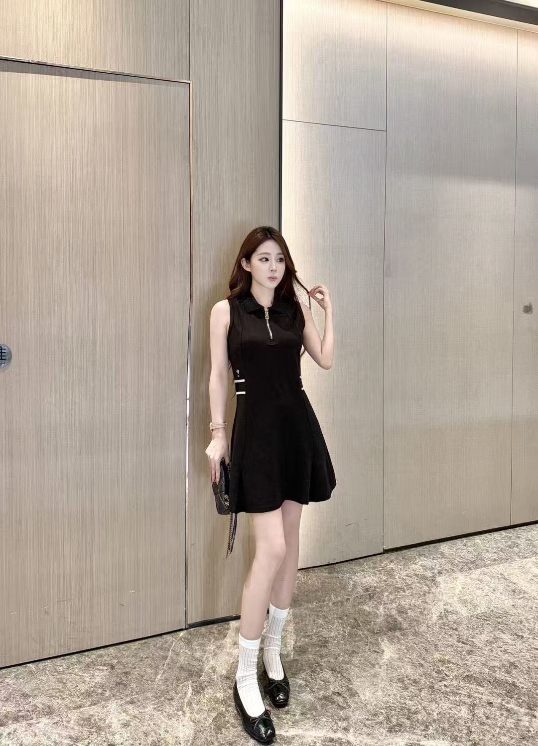 DIOR ジップアップ・ベストワンピース【50％割引+送料無料】