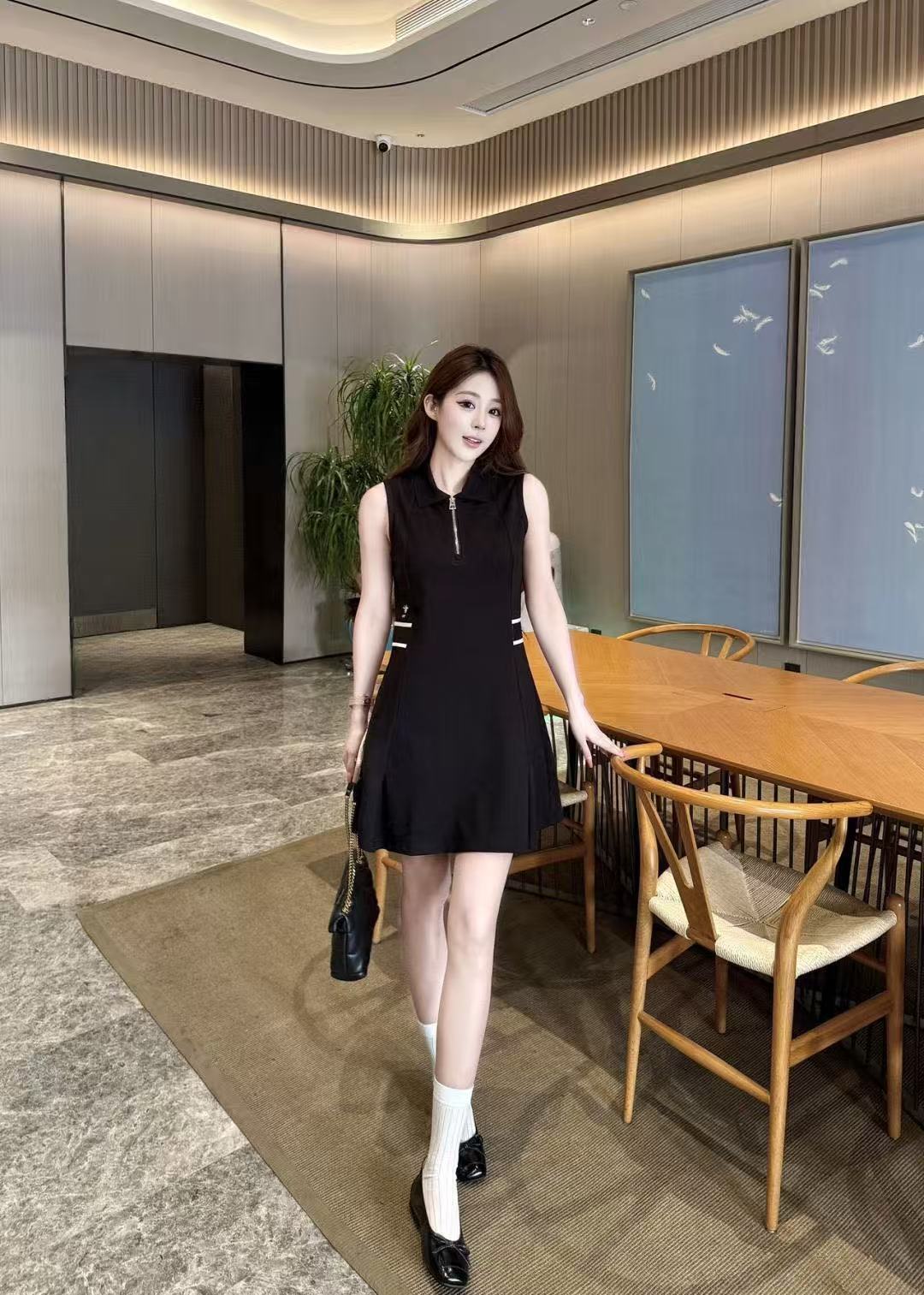DIOR ジップアップ・ベストワンピース【50％割引+送料無料】