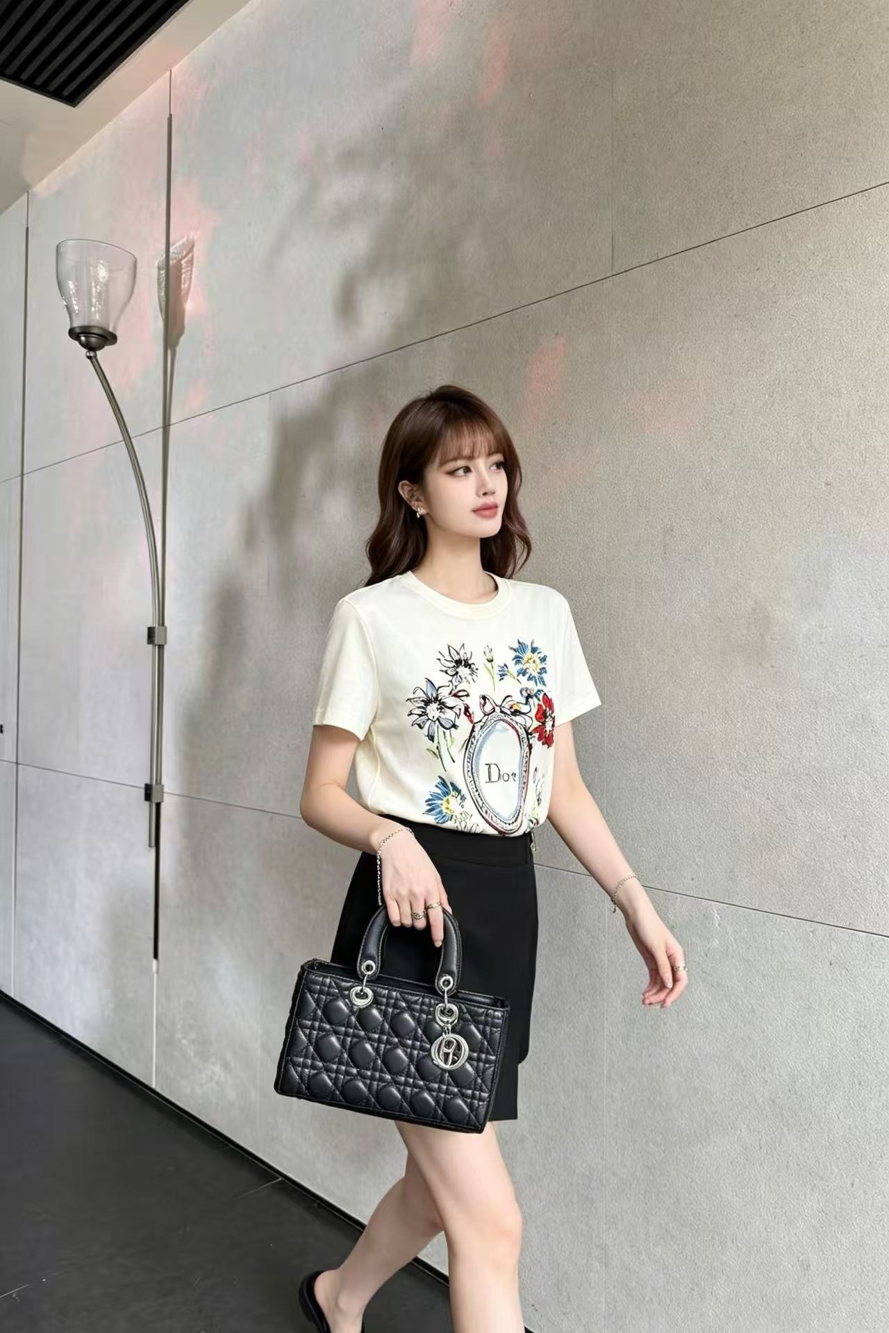 DIOR プリントTシャツ【50％割引+送料無料】
