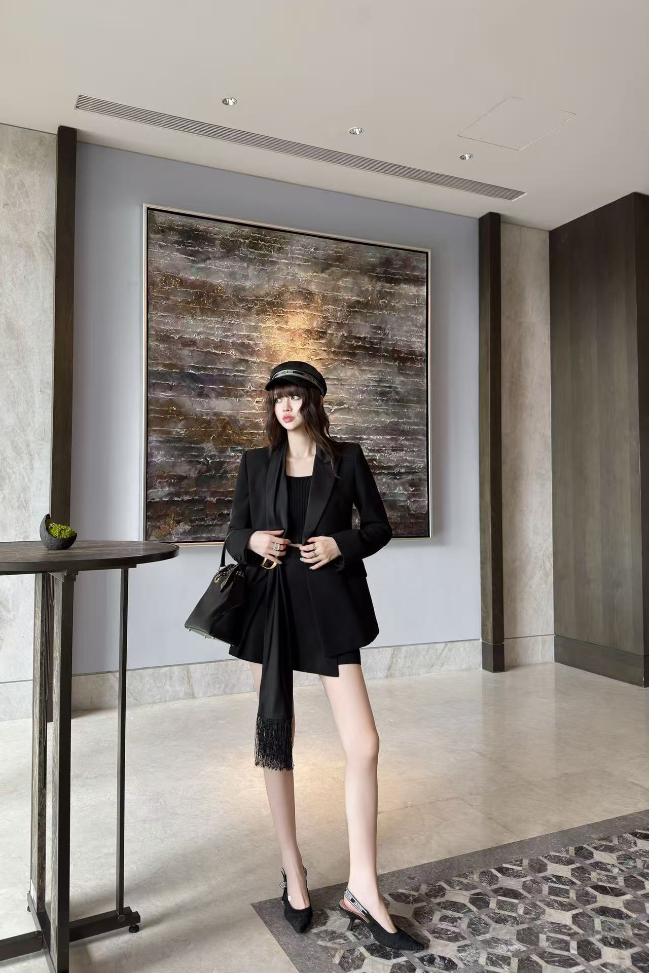 DIOR ゴールド金具・タッセル付きブレザー【50％割引+送料無料】