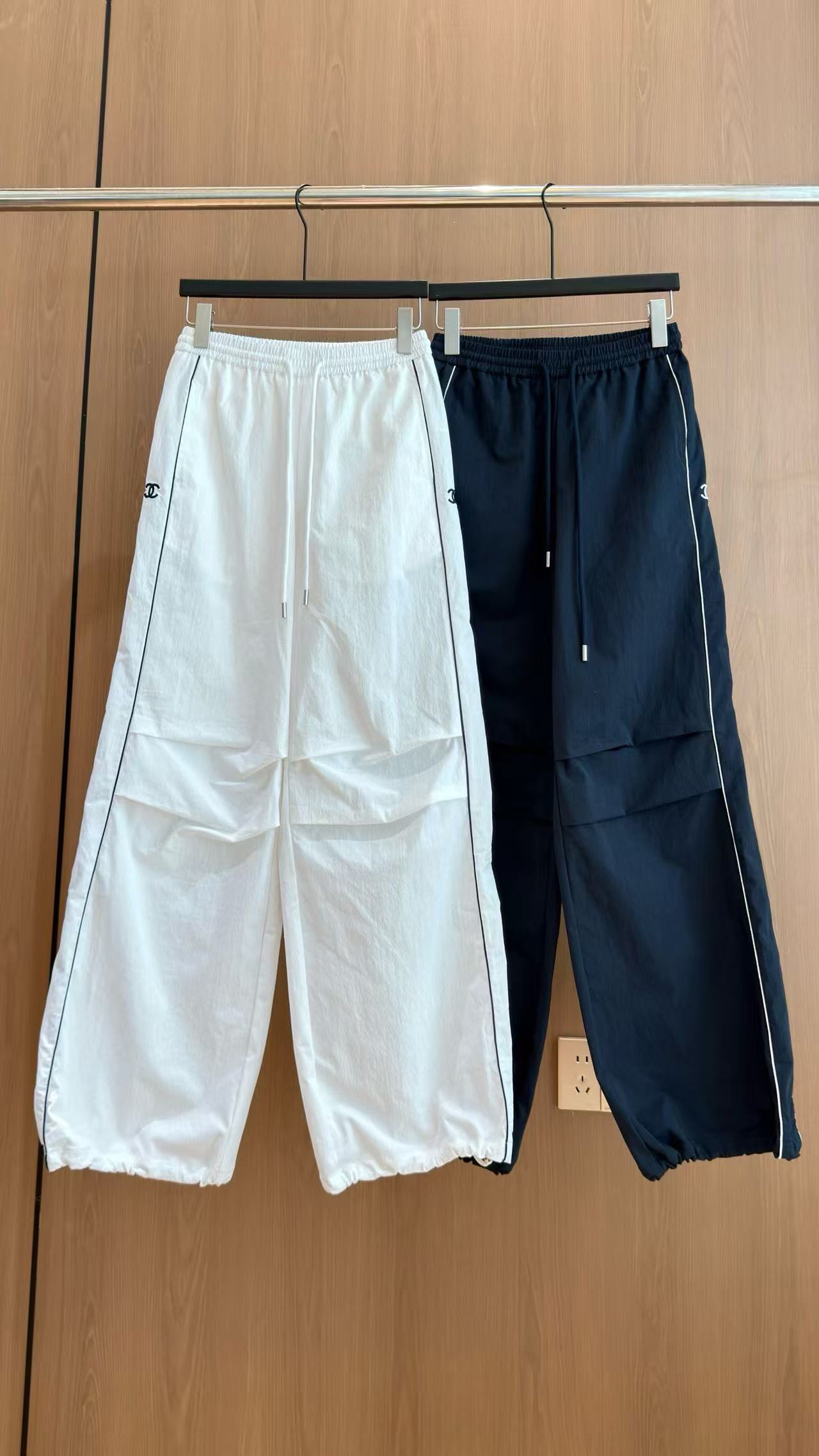 CHANE1 カラーブロックジャケット＋パンツ ツーピースセット【50％割引+送料無料】